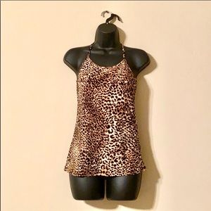 Leopard print top, Small